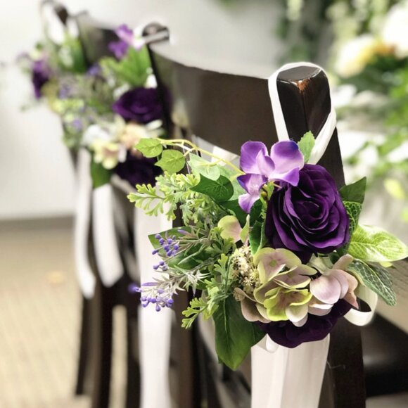 Aisle Chair Decor for Wedding Ceremony (6 total) - Picture 6 of 6